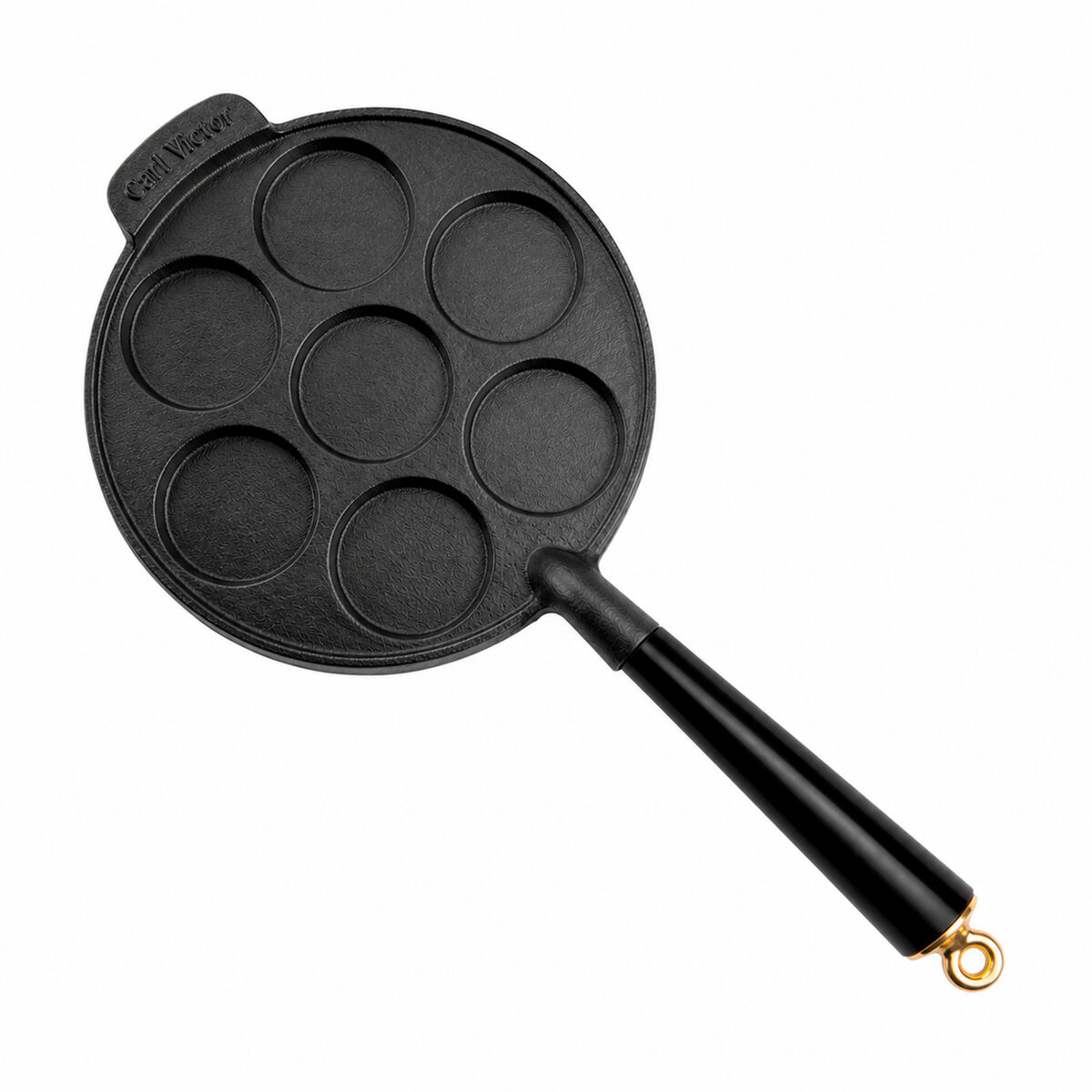 Gold blinispande 23 cm, støbejern