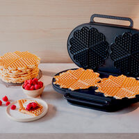 Wilfa WM6DB-220P Grand Double vaffeljern, sort