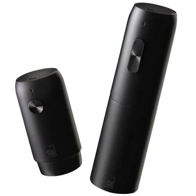 Vacu vin Electric vinset 2 delar, svart