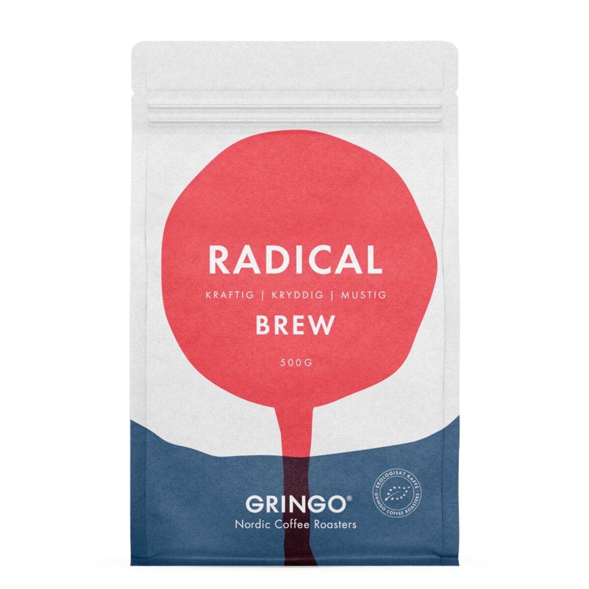 Gringo Radical Brew kaffebönor 500 g