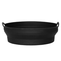 Silikoneform til airfryer 20 cm, sort