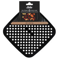 Silikonmåtte til airfryer 18 × 18 cm