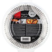 Bagepapir til airfryer 50 stk