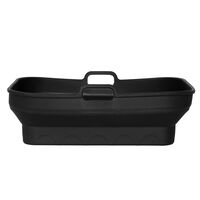 Silikoneform til airfryer 20 × 13 cm, sort