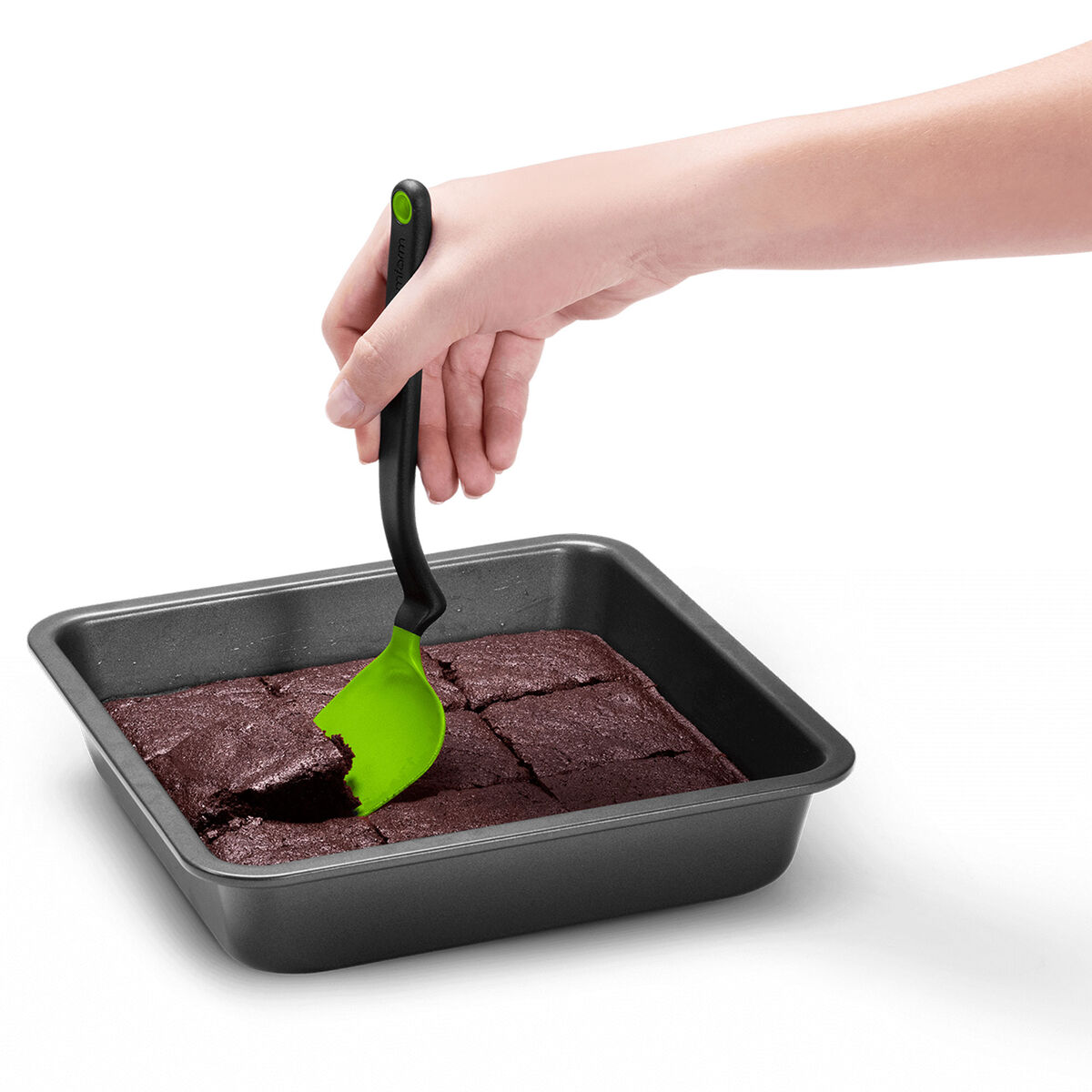 Mini Chopula stegespade, sort/grøn