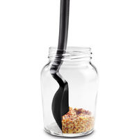 Mini Supoon skeformet dejskraber, sort