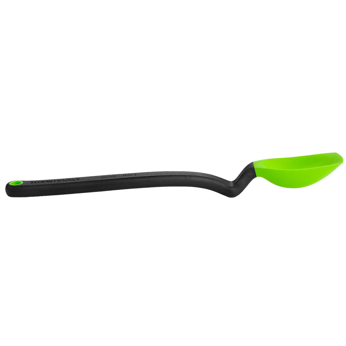 Mini Supoon skeformet dejskraber, sort/grøn