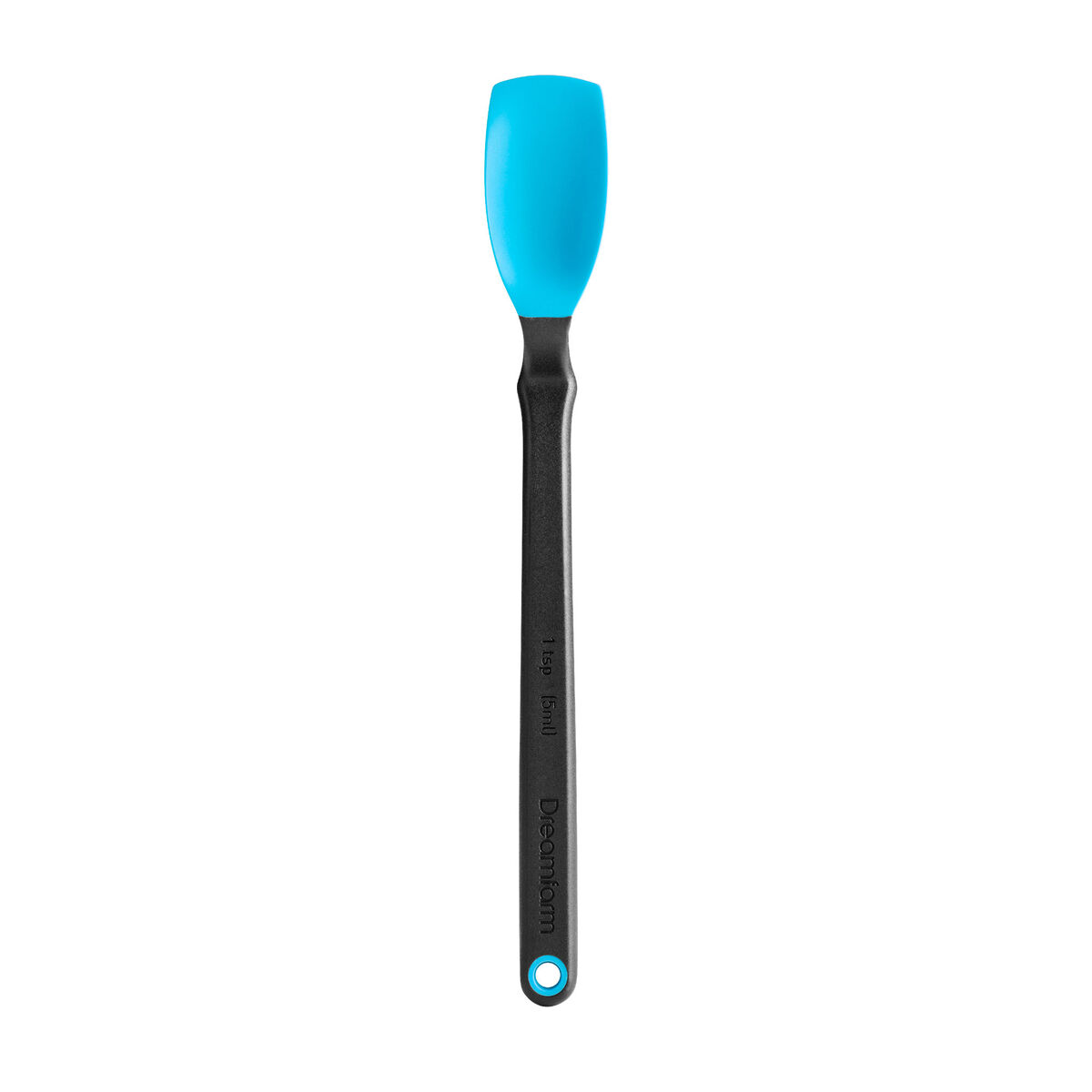 Mini Supoon skeformet dejskraber, sort/blå