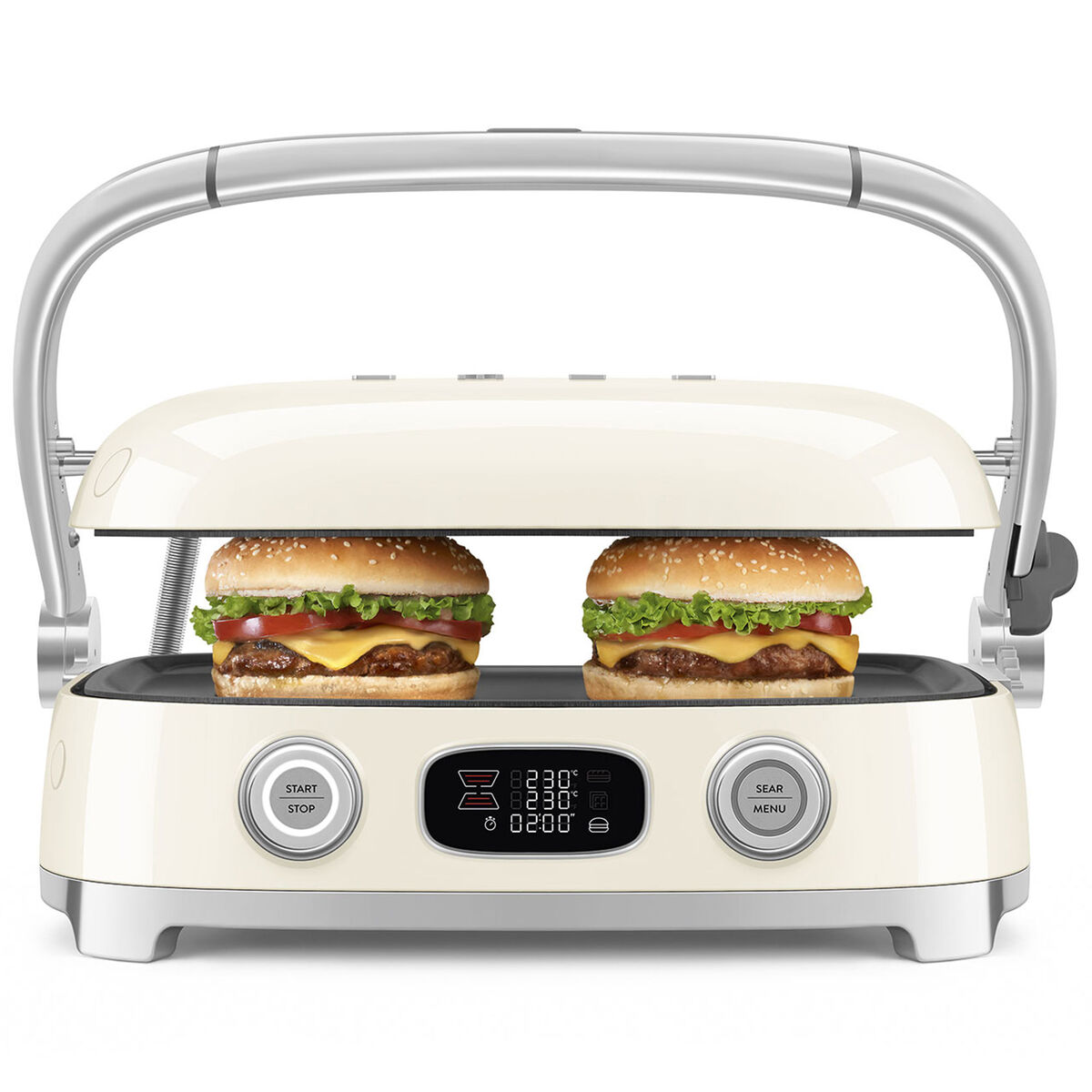 MGF01CREU bordsgrill, creme