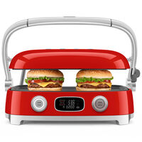 MGF01RDEU bordsgrill, röd