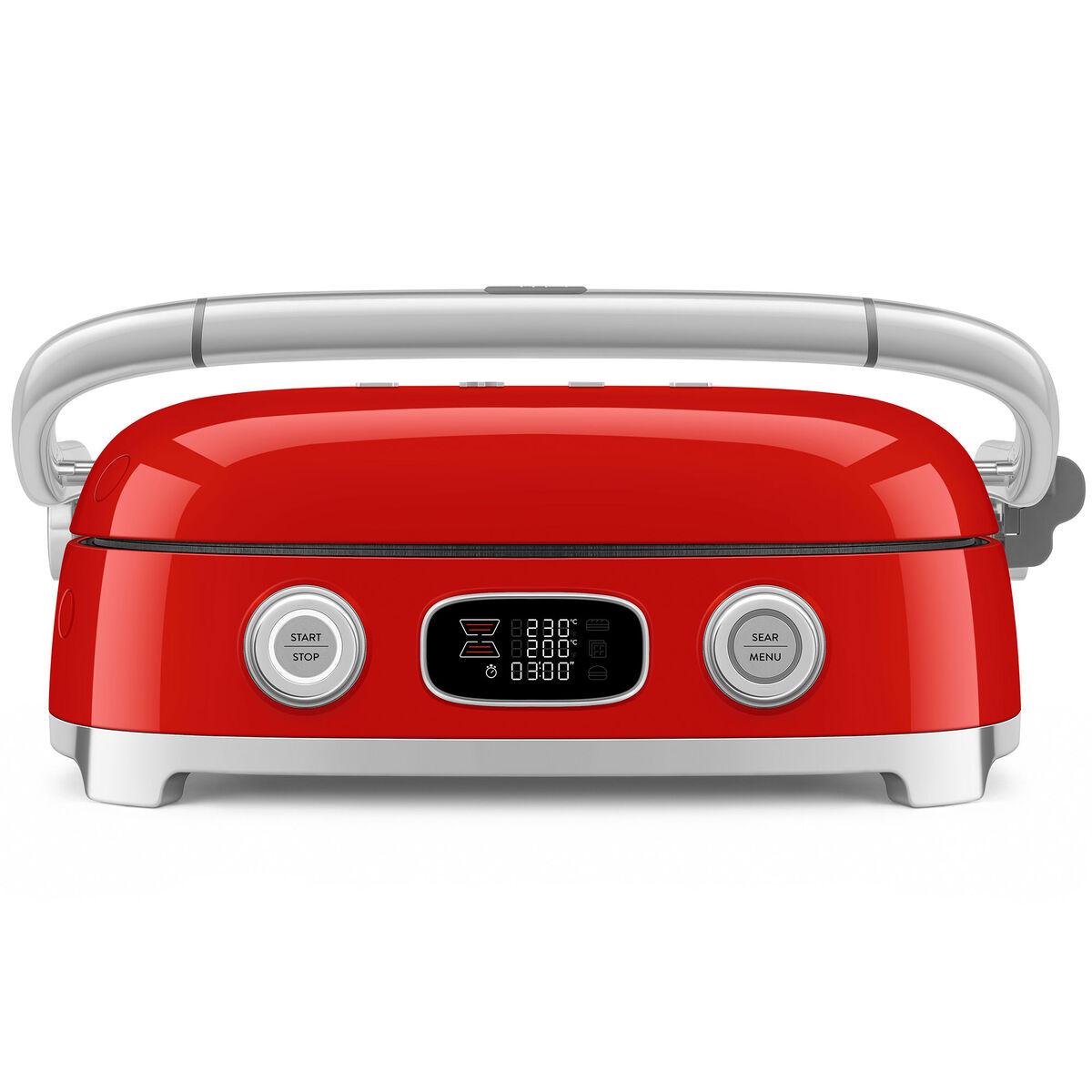 MGF01RDEU bordsgrill, röd