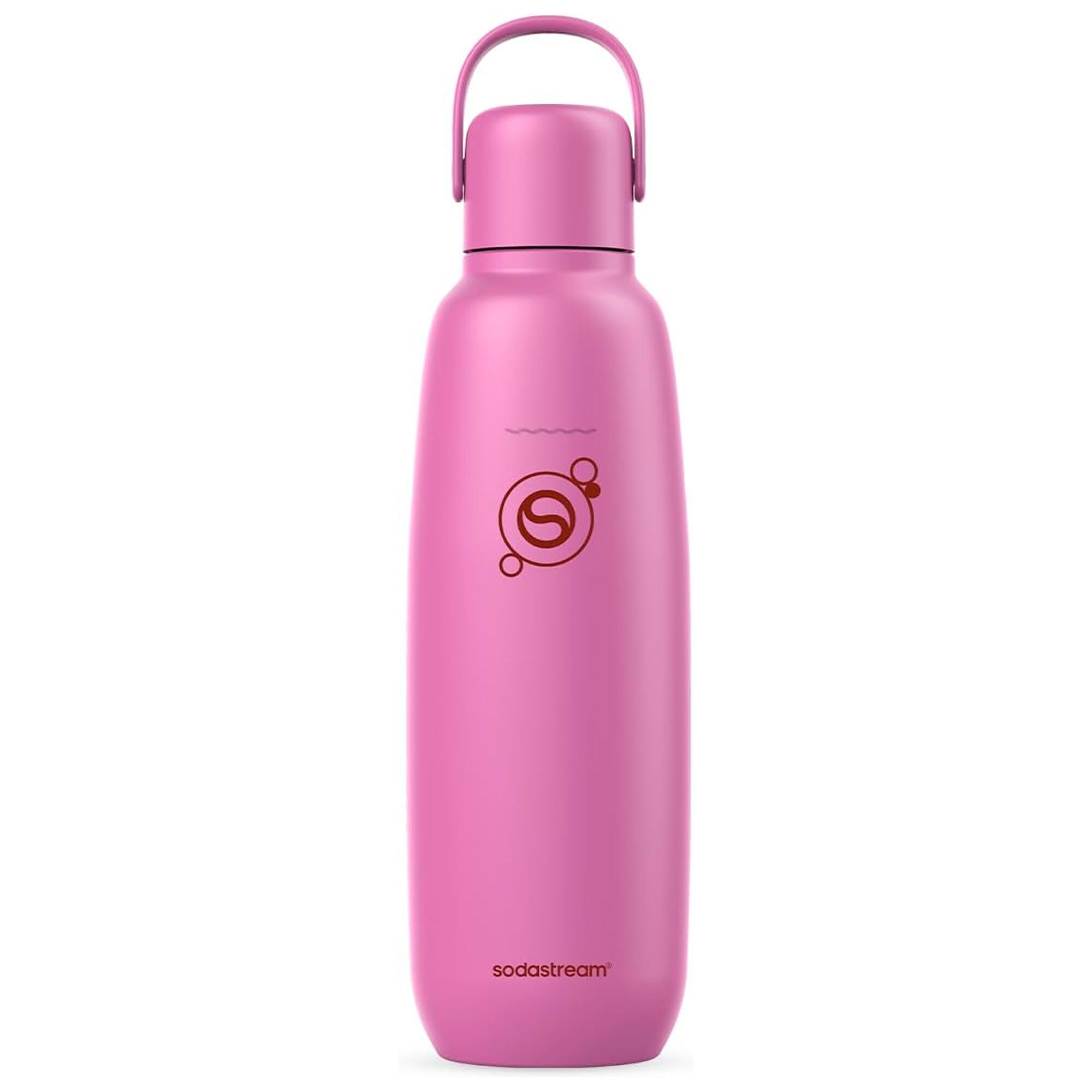 Sodastream Fizz & Go flaske i rustfrit stål 0,9 l, guava
