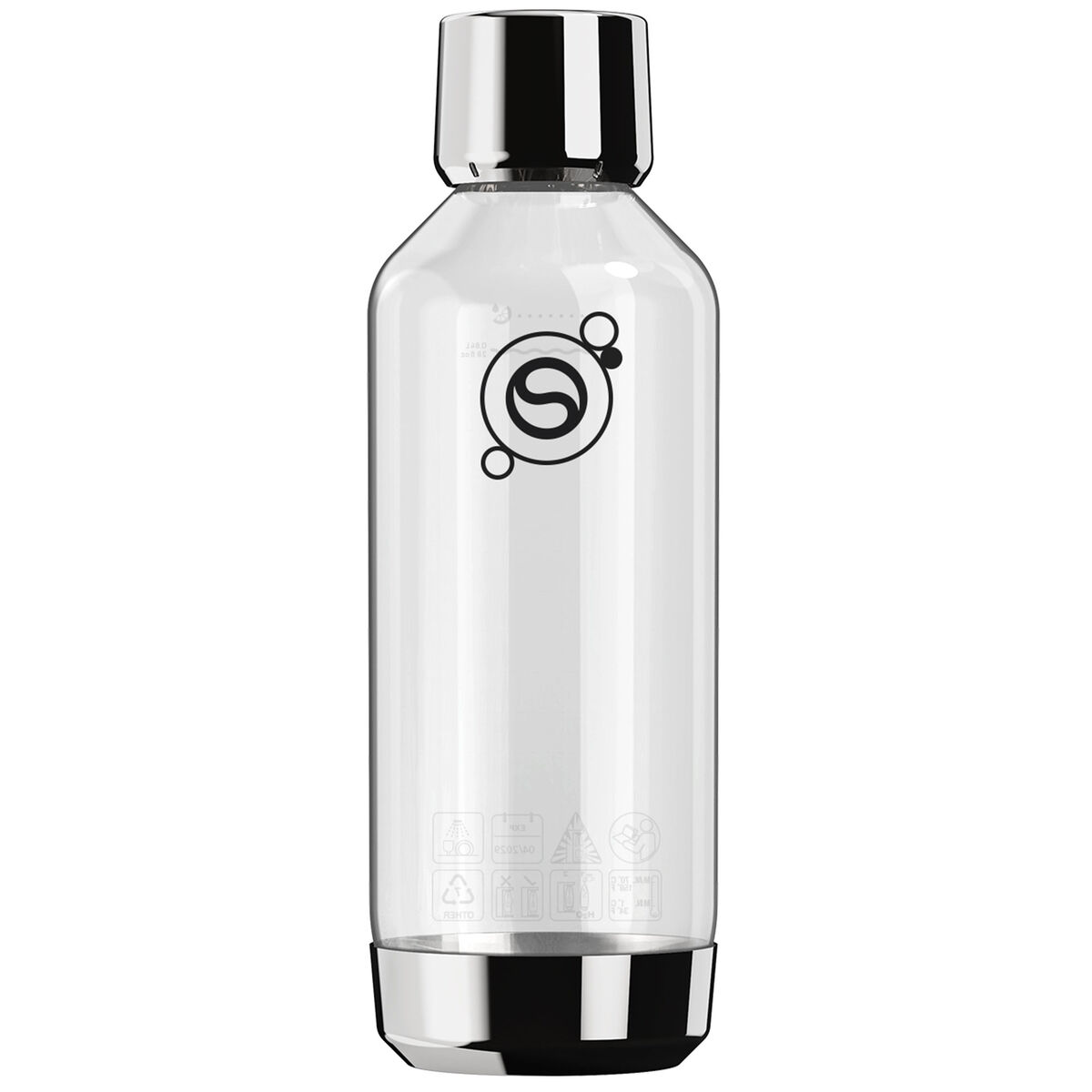 Fizz & Refresh flaske 1 liter, metal