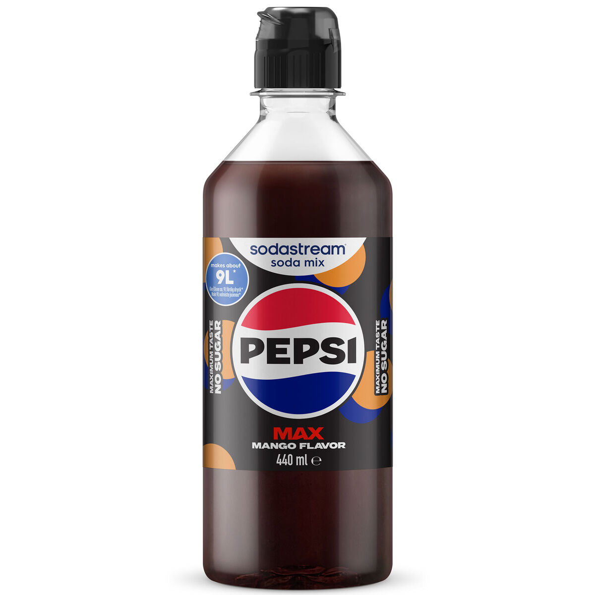 Pepsi Max Mango smagsgiver 440 ml