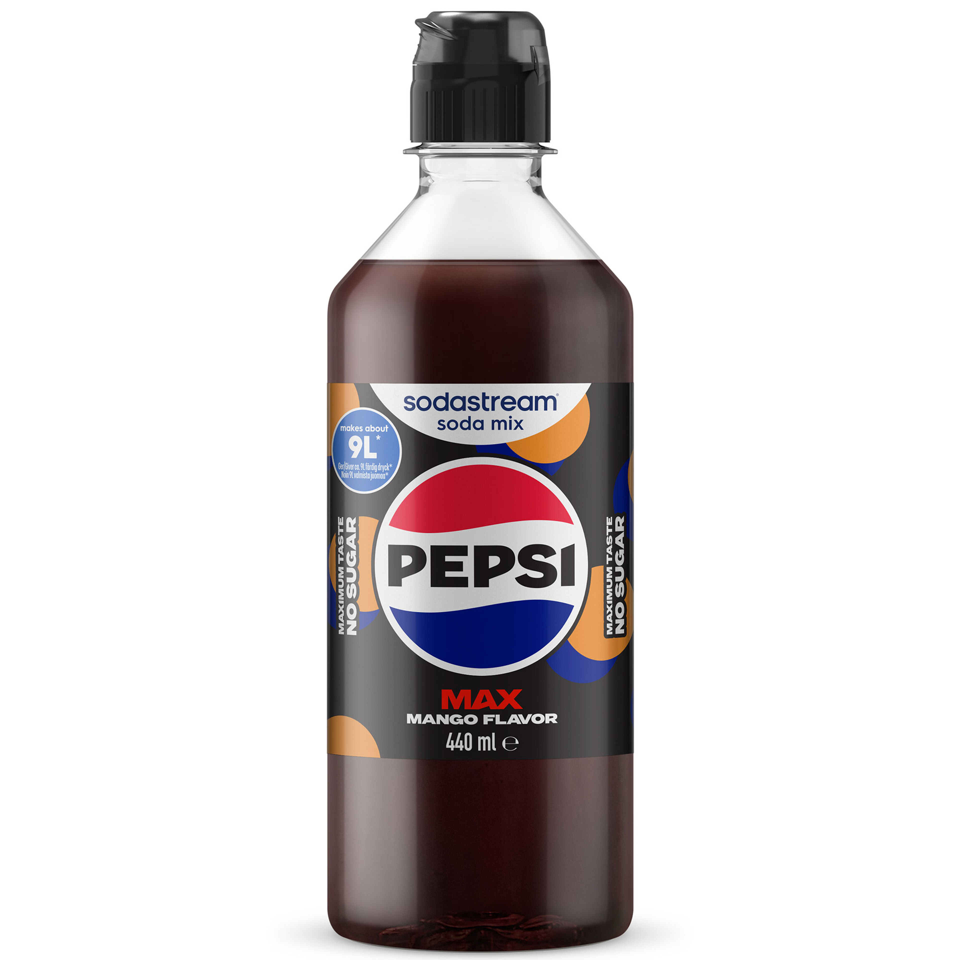 Pepsi Max Mango smagsgiver 440 ml