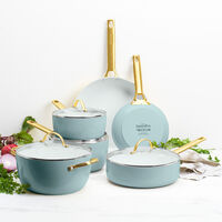 Padova stekpanneset 20 + 26 cm, smokey blue