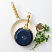 Padova stekpanneset 20 + 26 cm, oxford blue