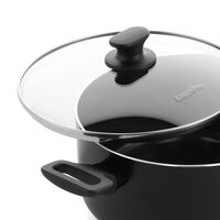 Essence gryta 24 cm med lock, svart
