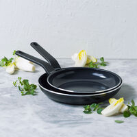 Essence stekpanneset 24 + 28 cm, svart