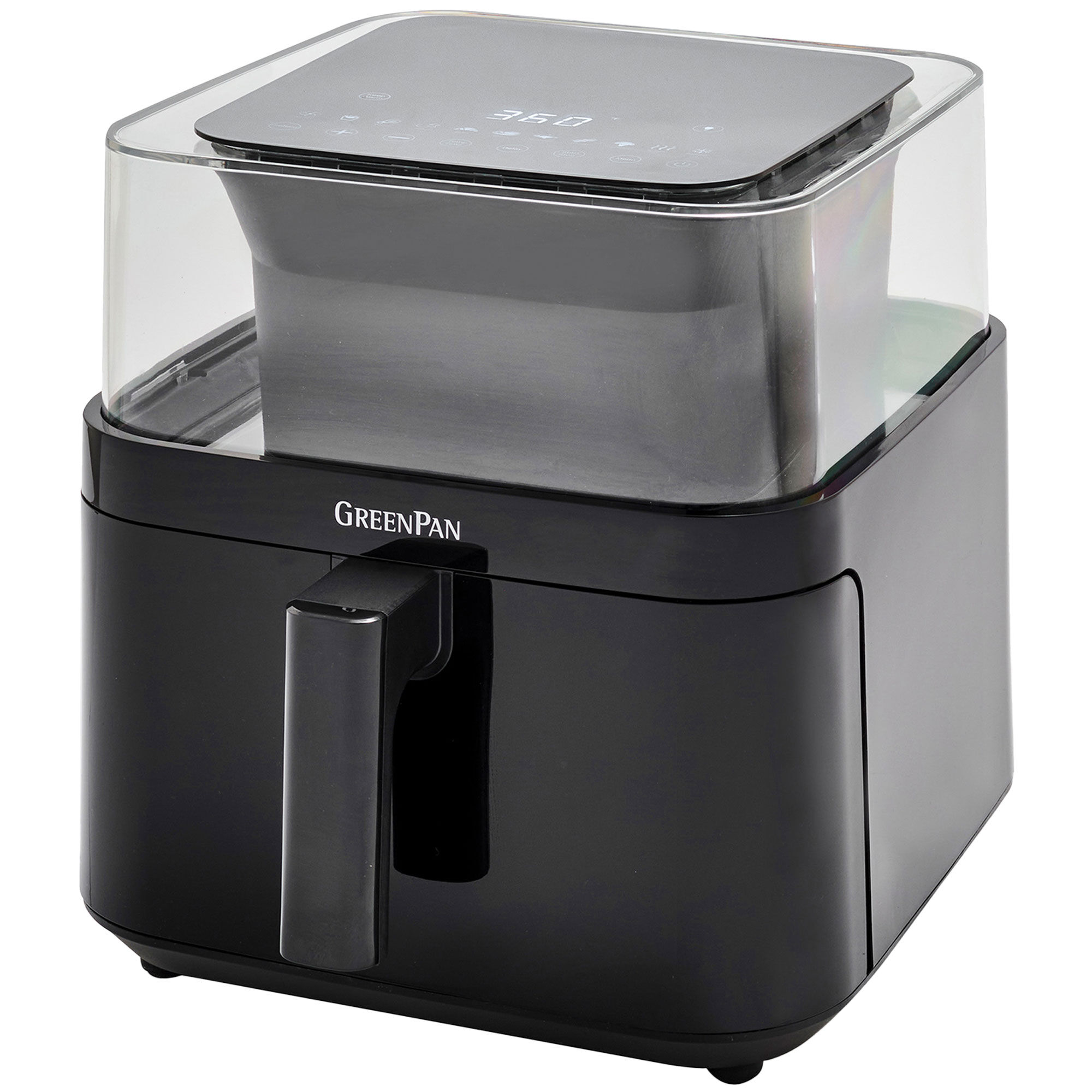 Greenpan Airfryer 7 liter, sort