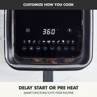 Vision airfryer 7 liter, svart