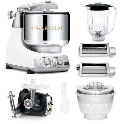 Ankarsrum Assistent Original köksassistent med middagspaket, glossy white