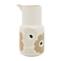 Oiva Unikko karaffel 0,65 l, hvid/sand/beige/mørkegrøn