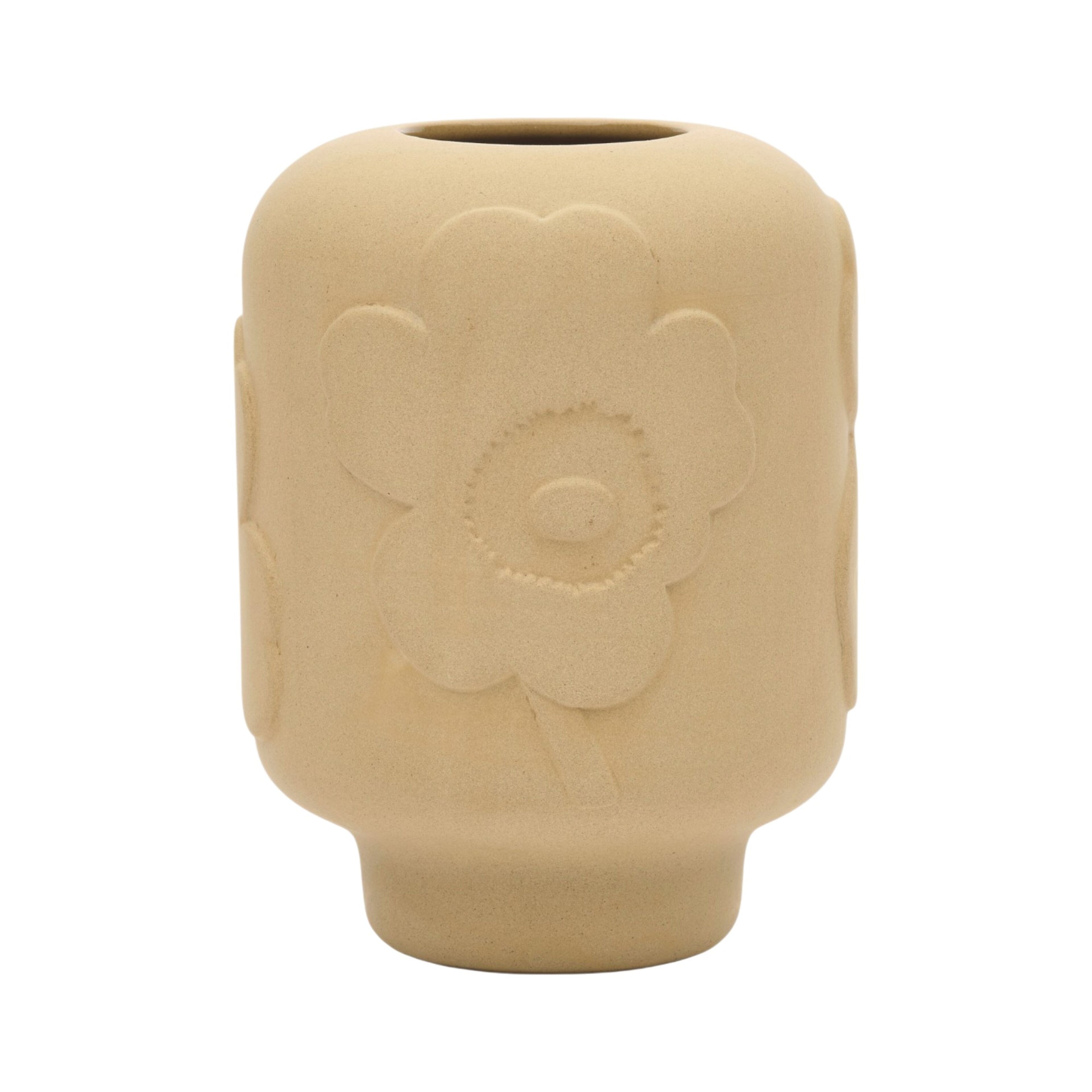 Unikko vase 18 cm, sandsten