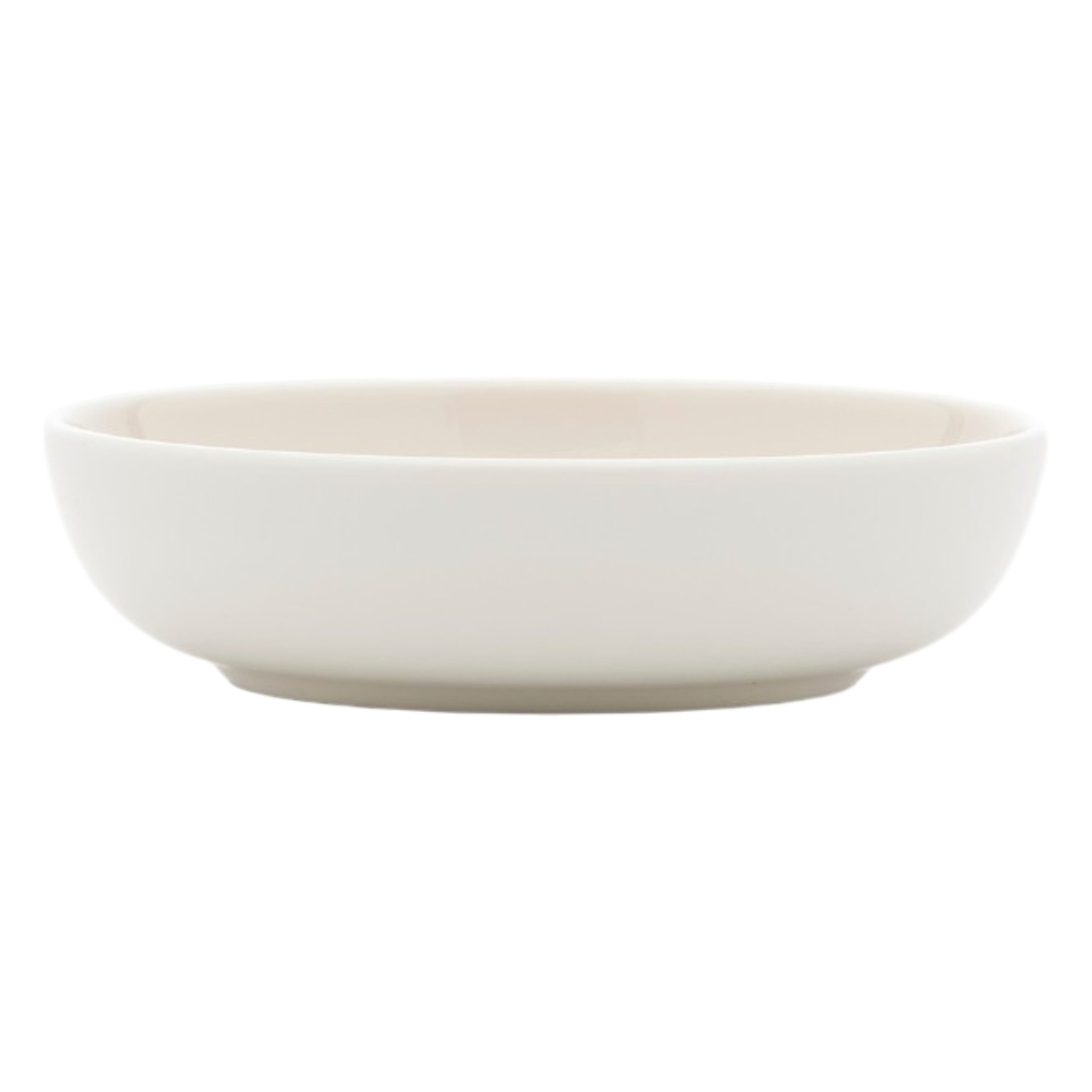 Unikko skål 13 cm, hvid/rød/blå