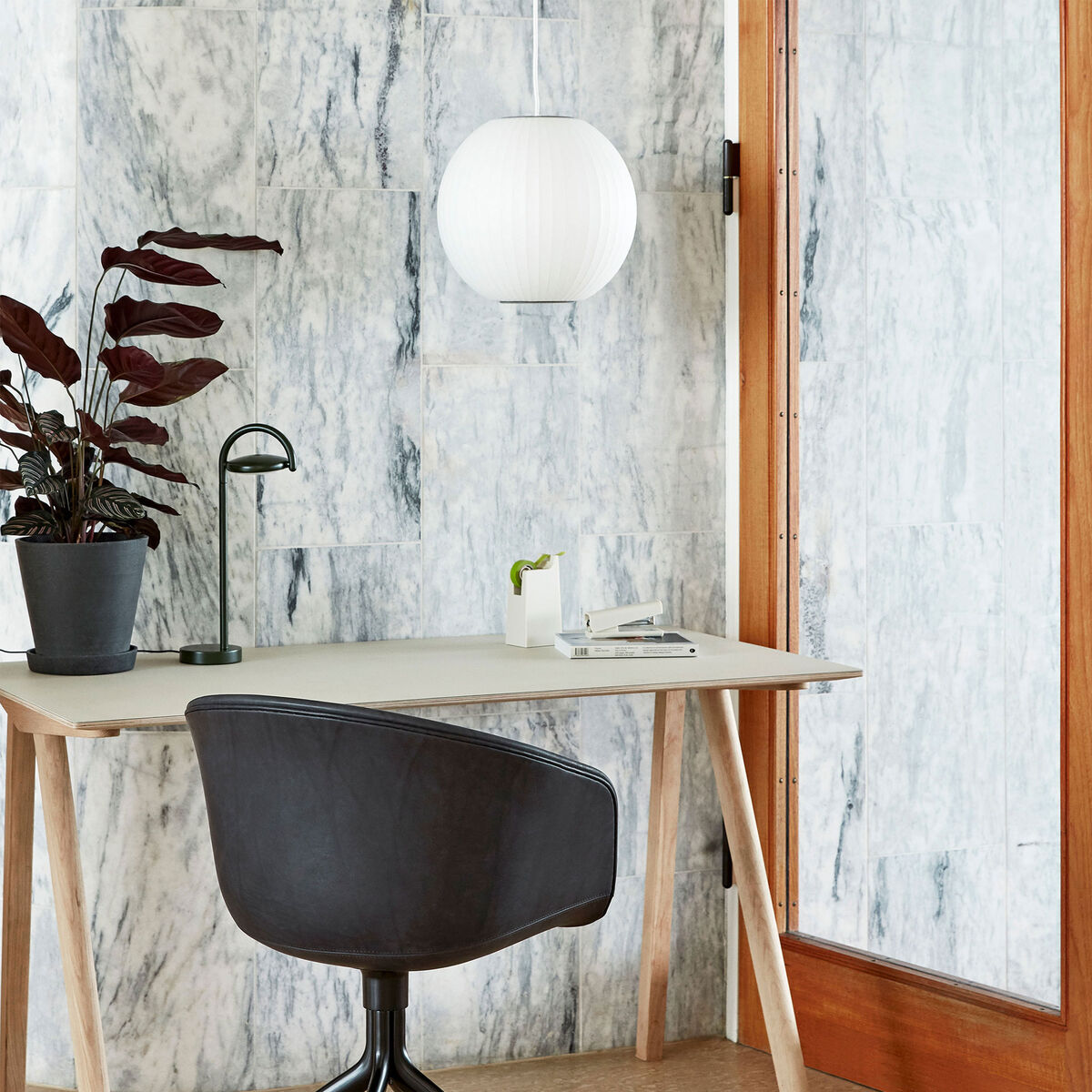 Nelson Ball Bubble Pendant pendel, small, off-white