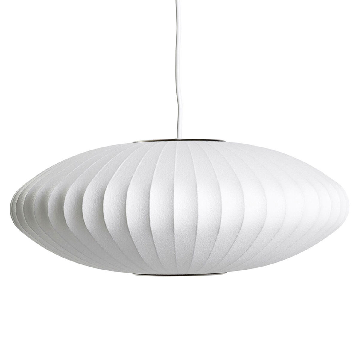 Nelson Saucer Bubble Pendant pendel, small, off-white