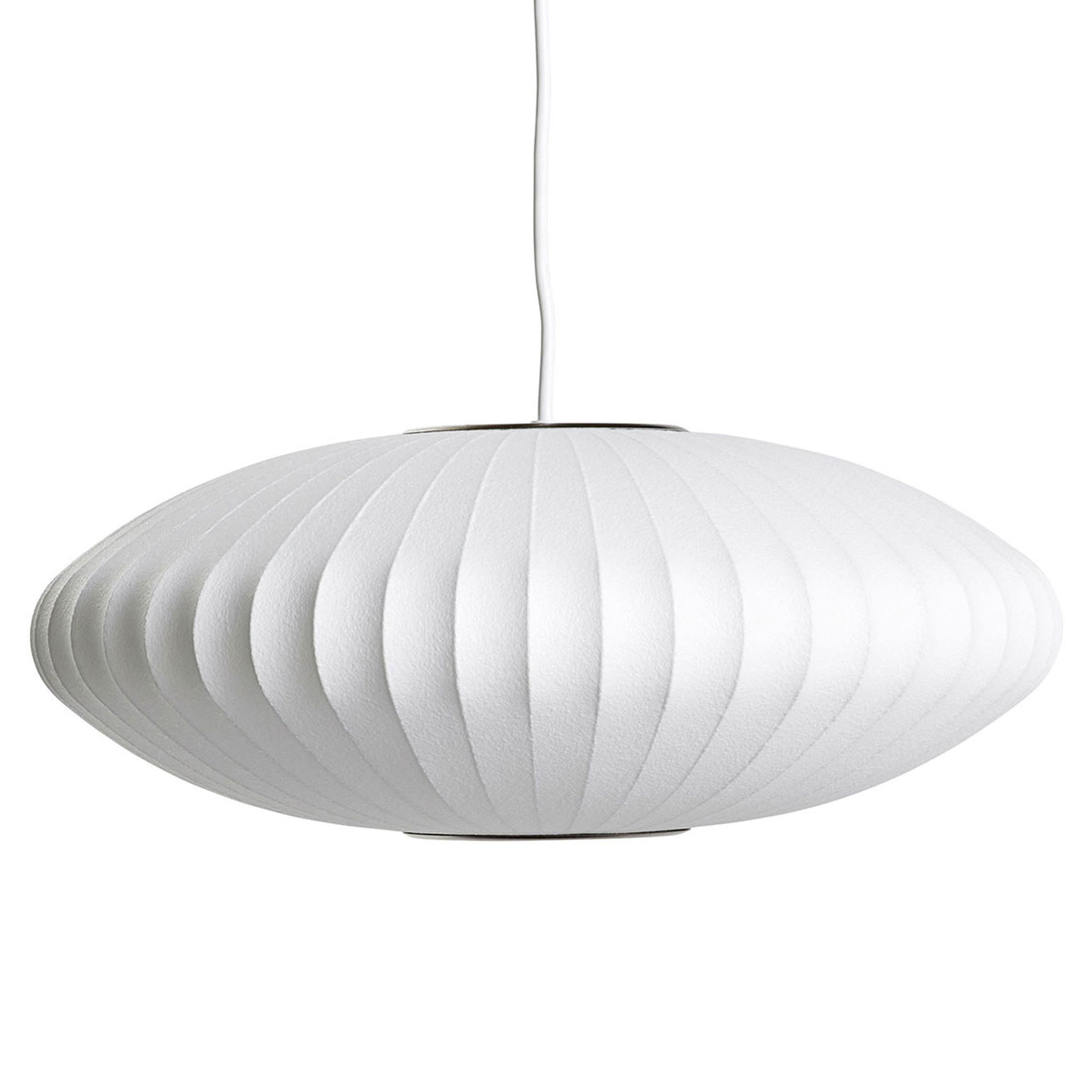 Nelson Saucer Bubble Pendant pendel, small, off-white