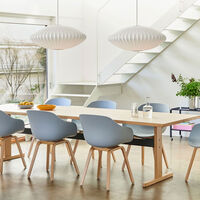 Nelson Saucer Bubble Pendant pendel medium, off-white