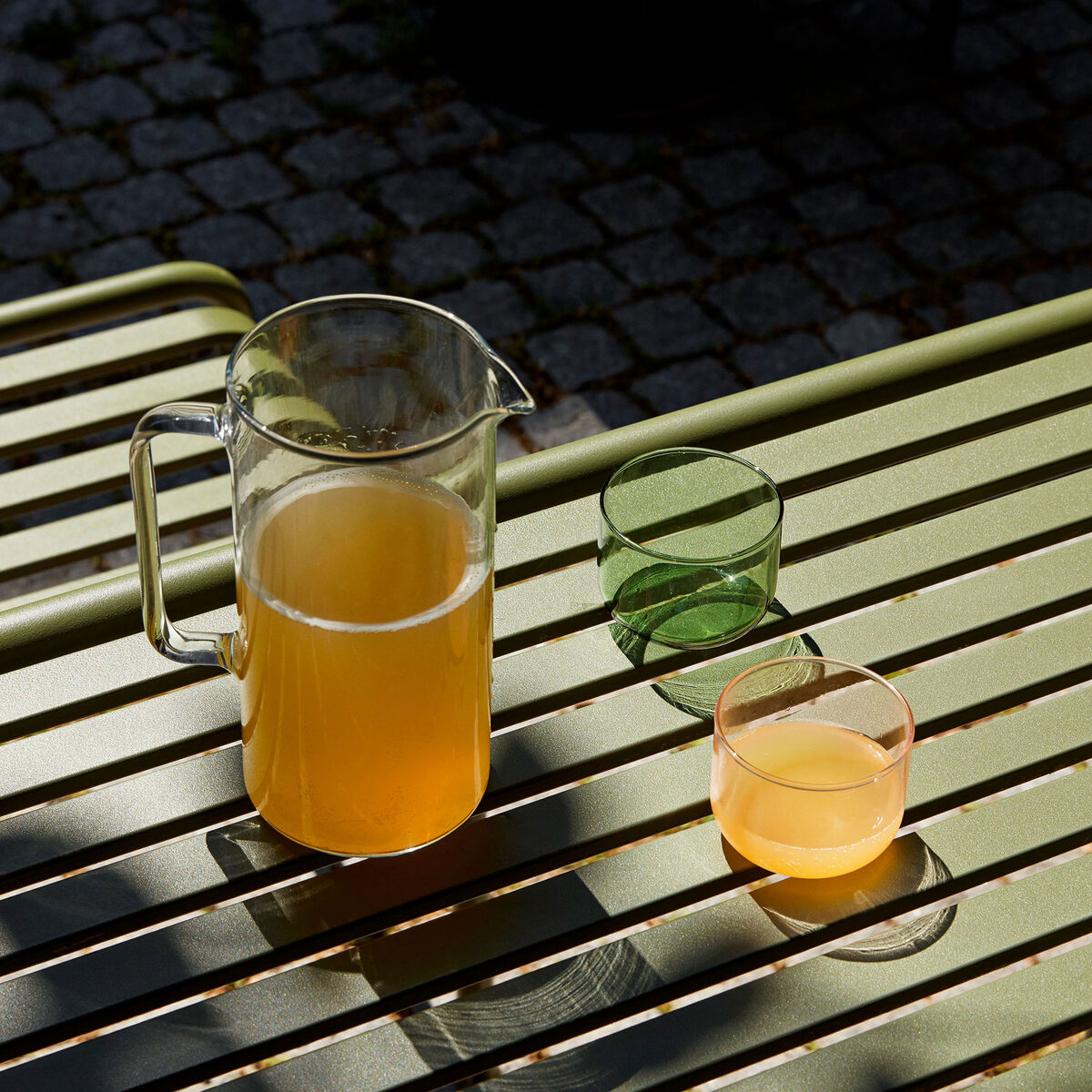 Glaskande i borosilikatglas 1 liter, klar
