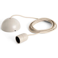 Common Pendant Cord Set ledningssett, beton grey
