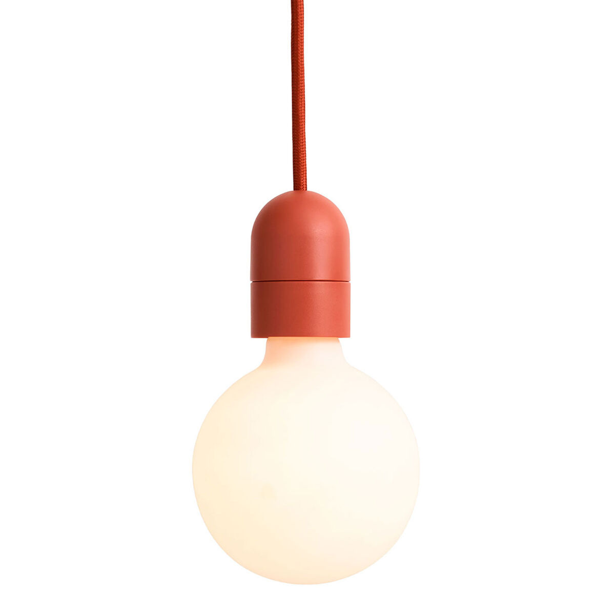 Common Pendant Cord Set ledningssæt, rusty red