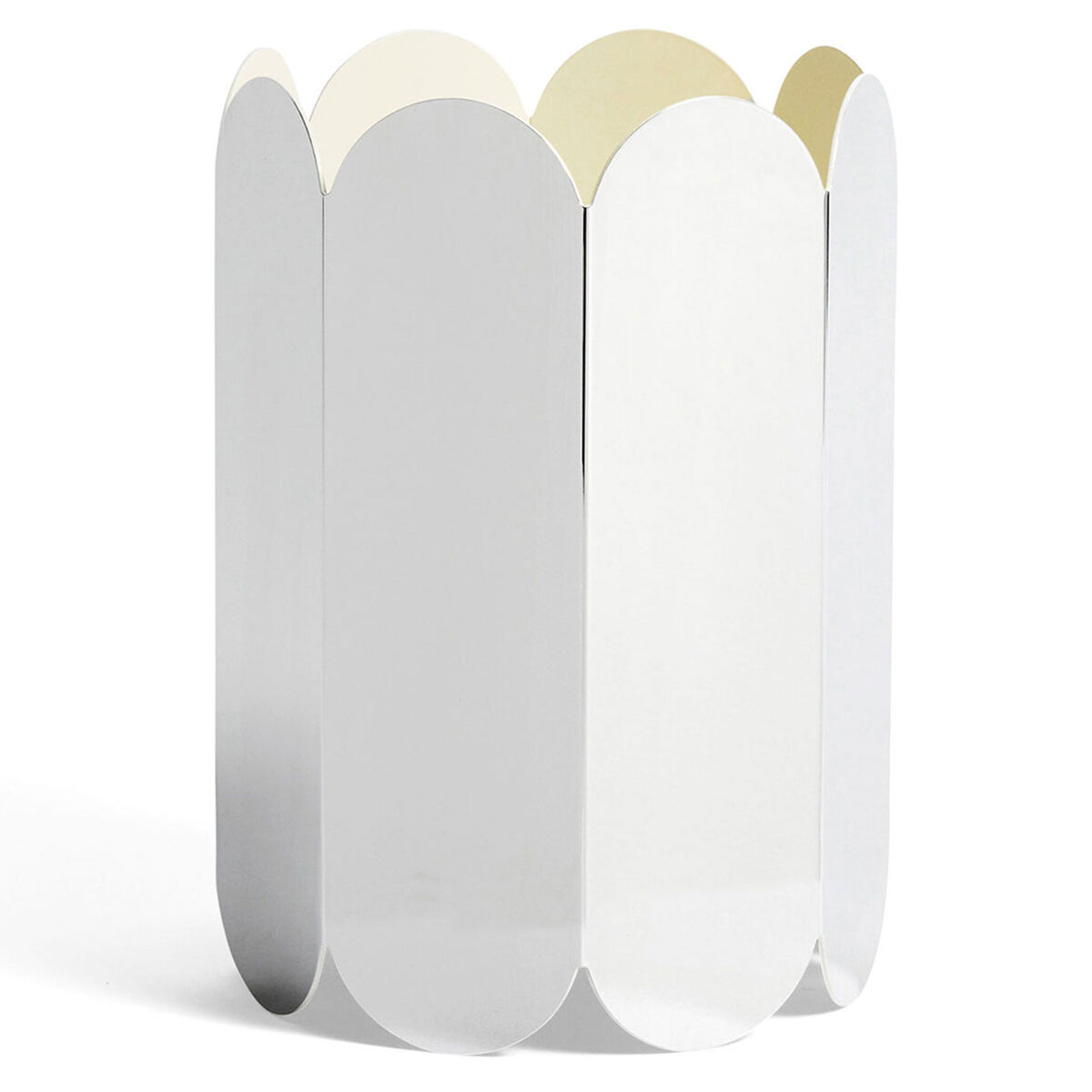 Arcs vase, large, spejlblank