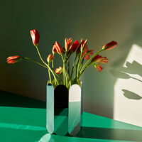 Arcs vase, large, spejlblank
