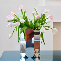 Arcs vase, large, spejlblank