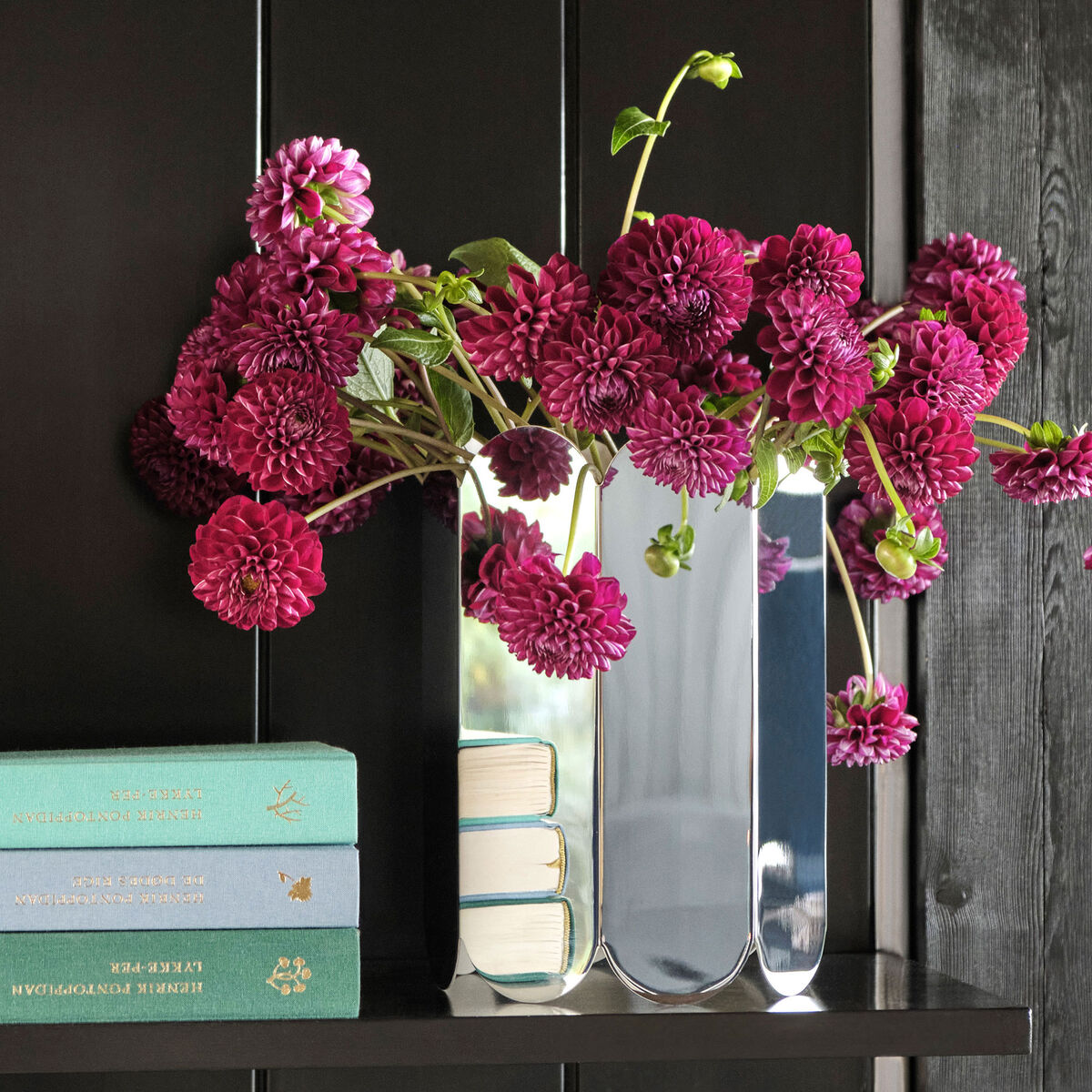 Arcs vase, large, spejlblank