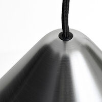 Compass Pendant pendel 43 cm, brushed aluminium