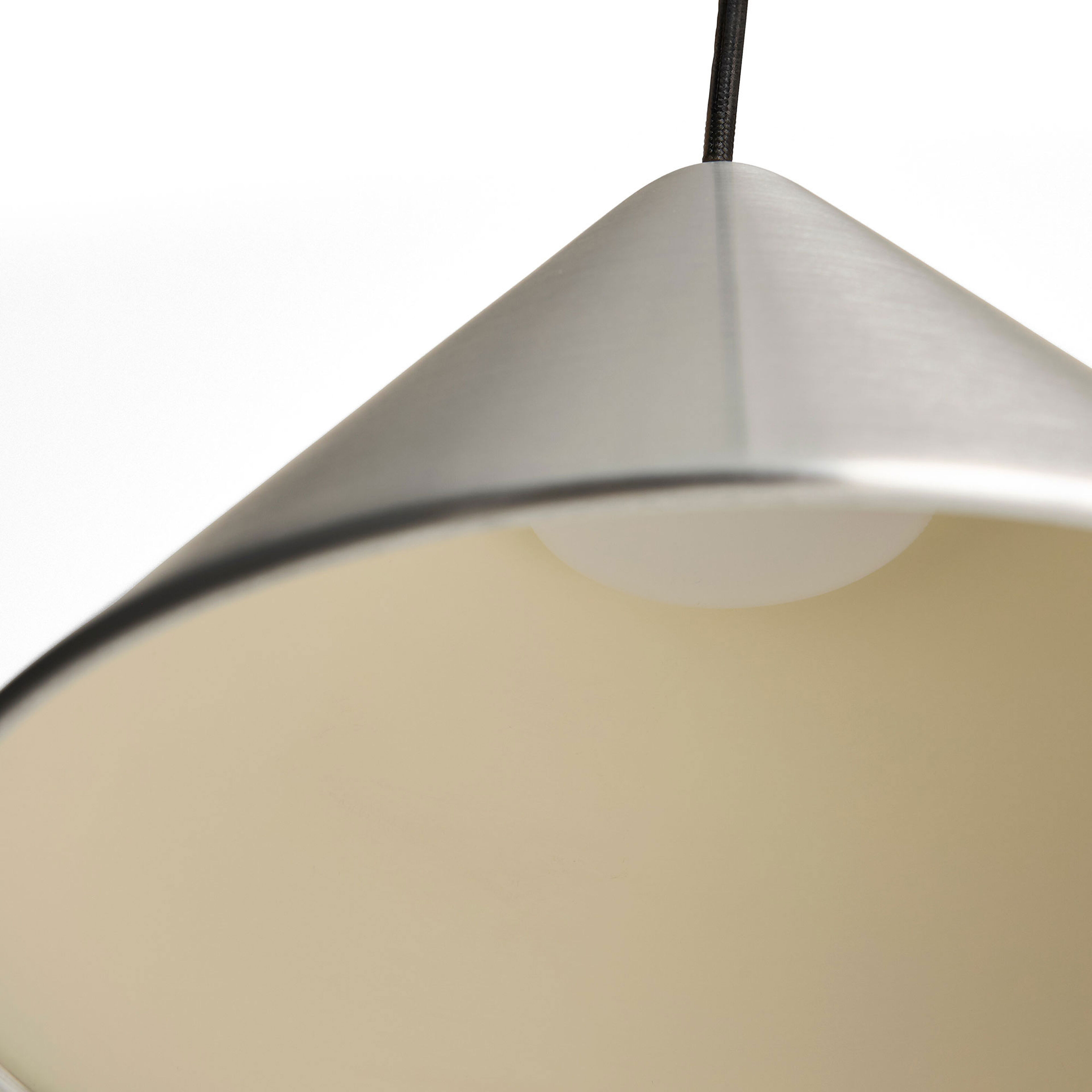 Compass Pendant pendel 43 cm, brushed aluminium