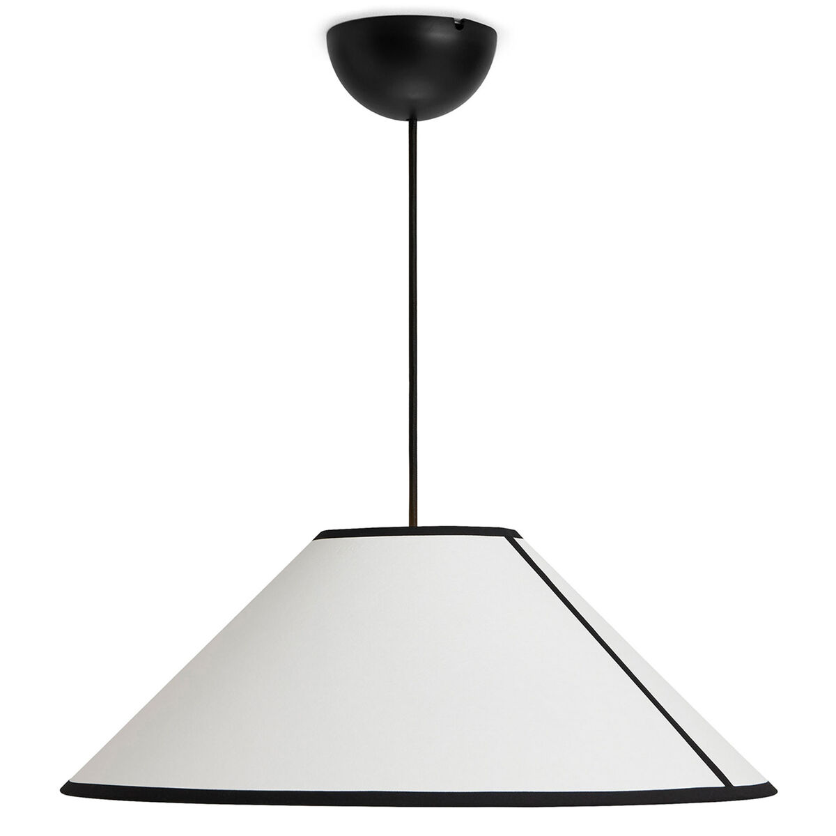 Ava Cone Pendant pendellampe 50 cm, hvid