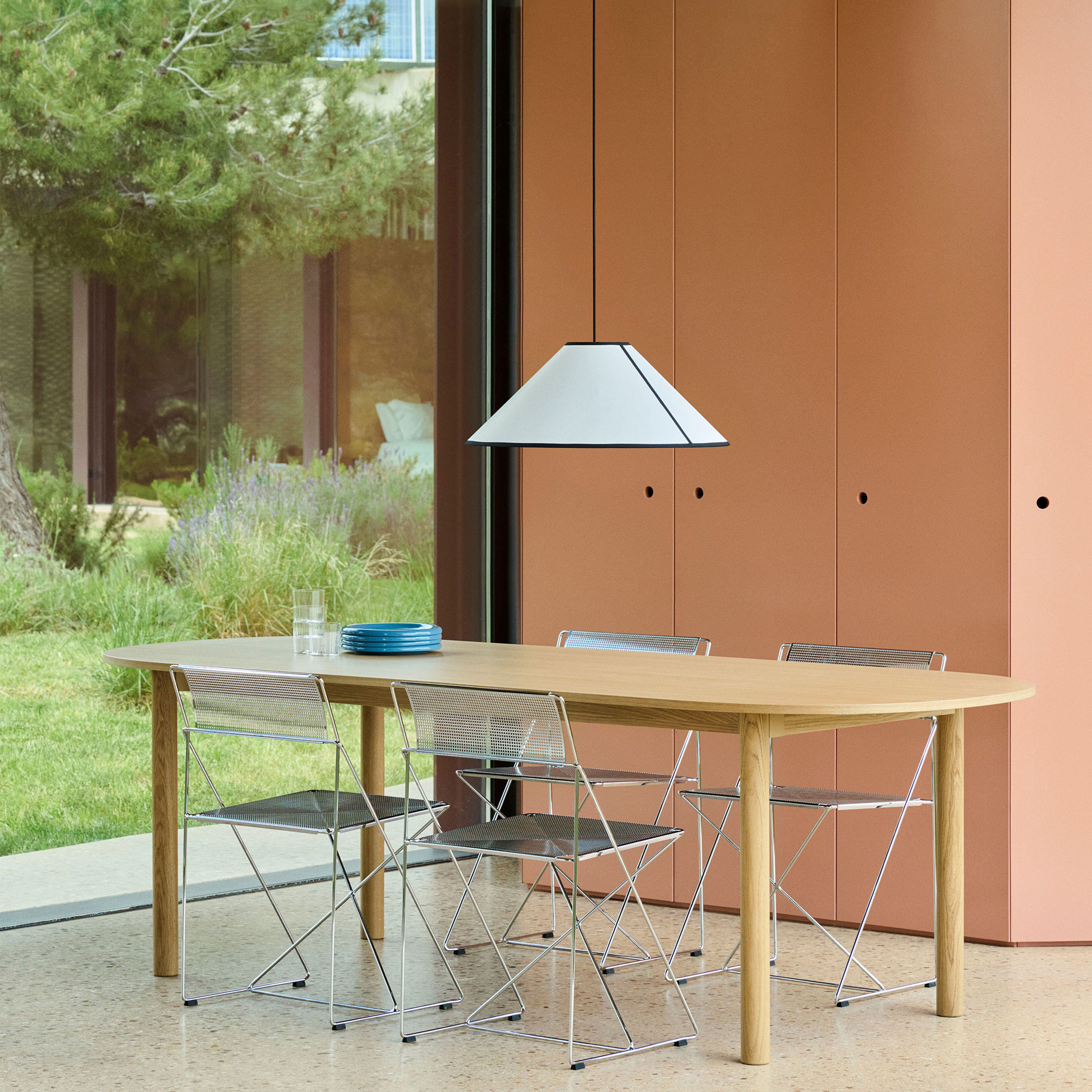 Ava Cone Pendant pendellampe 50 cm, hvid