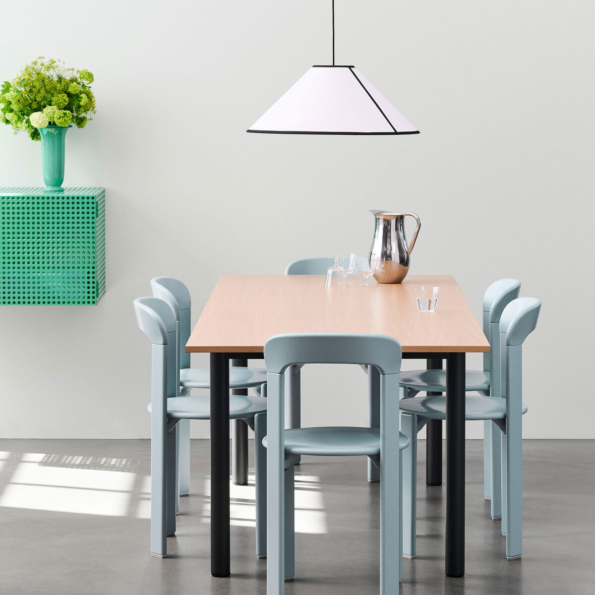 Ava Cone Pendant pendel 60 cm, hvid