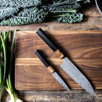 OMO Bunka Petty 9 cm + santokukniv 17 cm