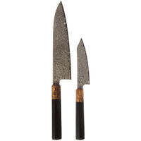  OMO bunka petty skalkniv 12 cm + kockkniv 21 cm