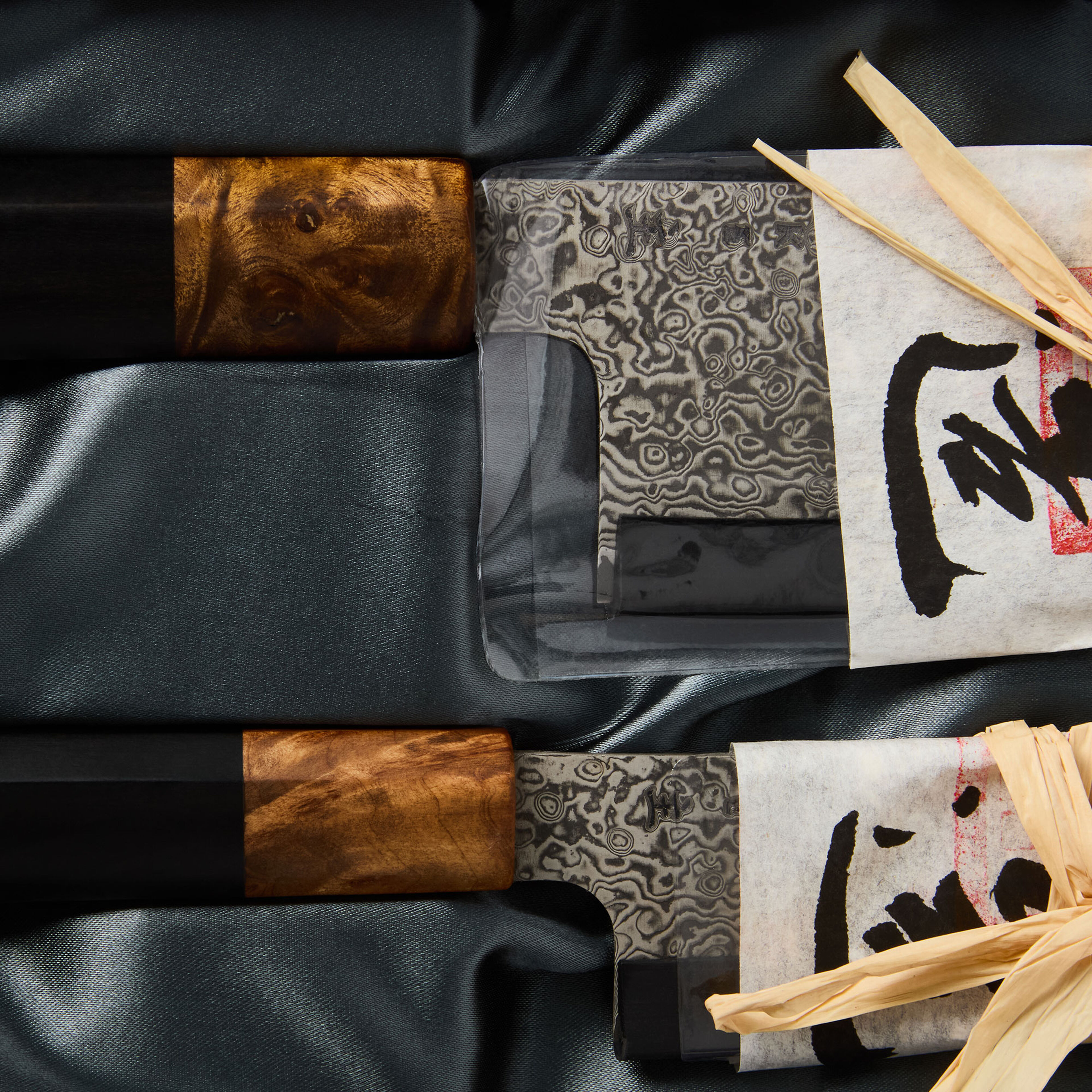  OMO bunka petty skalkniv 12 cm + kockkniv 21 cm
