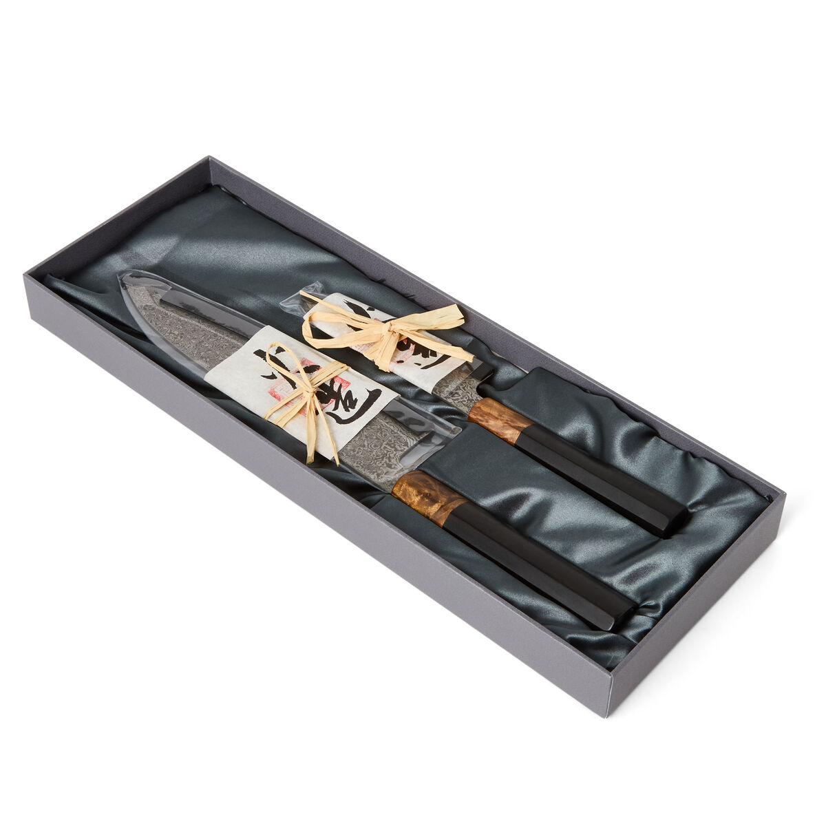  OMO bunka petty skalkniv 12 cm + kockkniv 21 cm