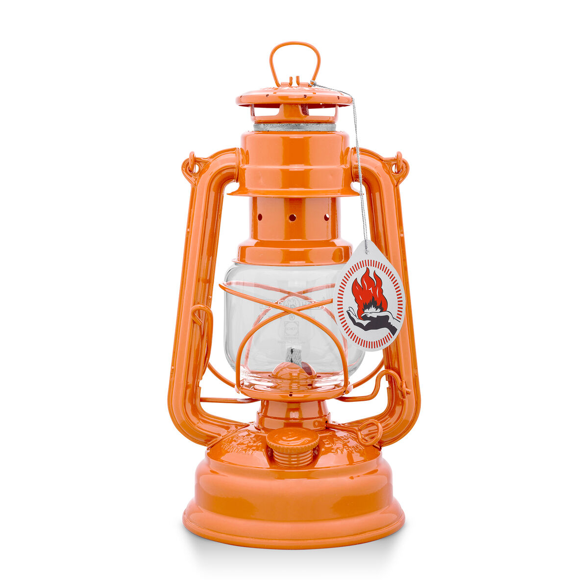 Feuerhand Hurricane 276 stormlygte, pastel orange